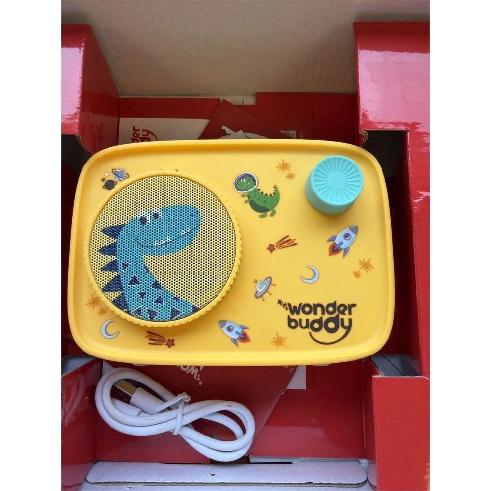 Wonder Buddy Storybox Kit Audio Storyteller 500+ Stories Songs & Book /Open‎ Box